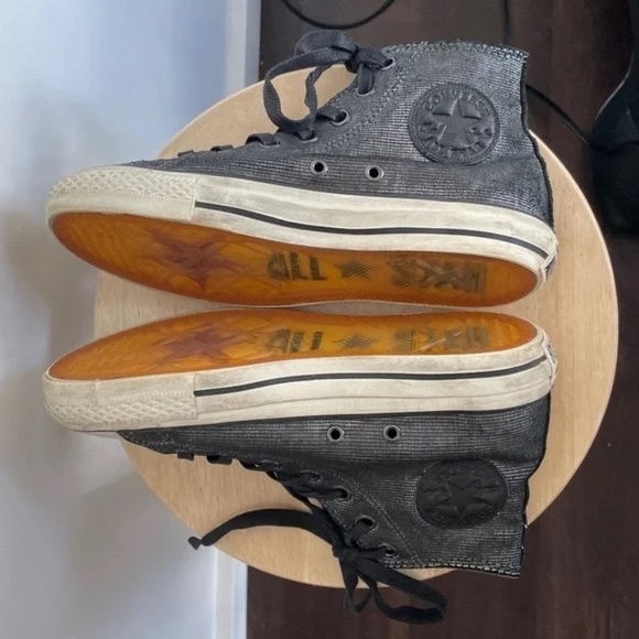 Rare Unisex Converse X John Varvatos Limited Edition High Top Sneakers - Picture 3 of 10